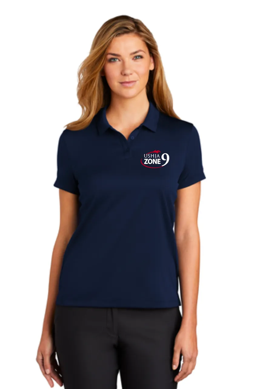 USHJA Zone - Nike Ladies Dry Essential Solid Polo