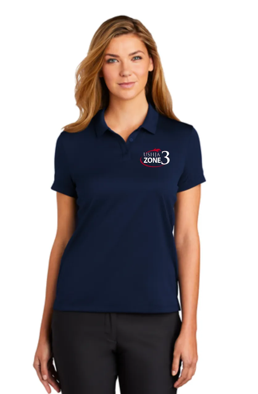 USHJA Zone - Nike Ladies Dry Essential Solid Polo