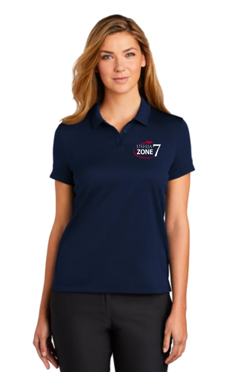 USHJA Zone - Nike Ladies Dry Essential Solid Polo