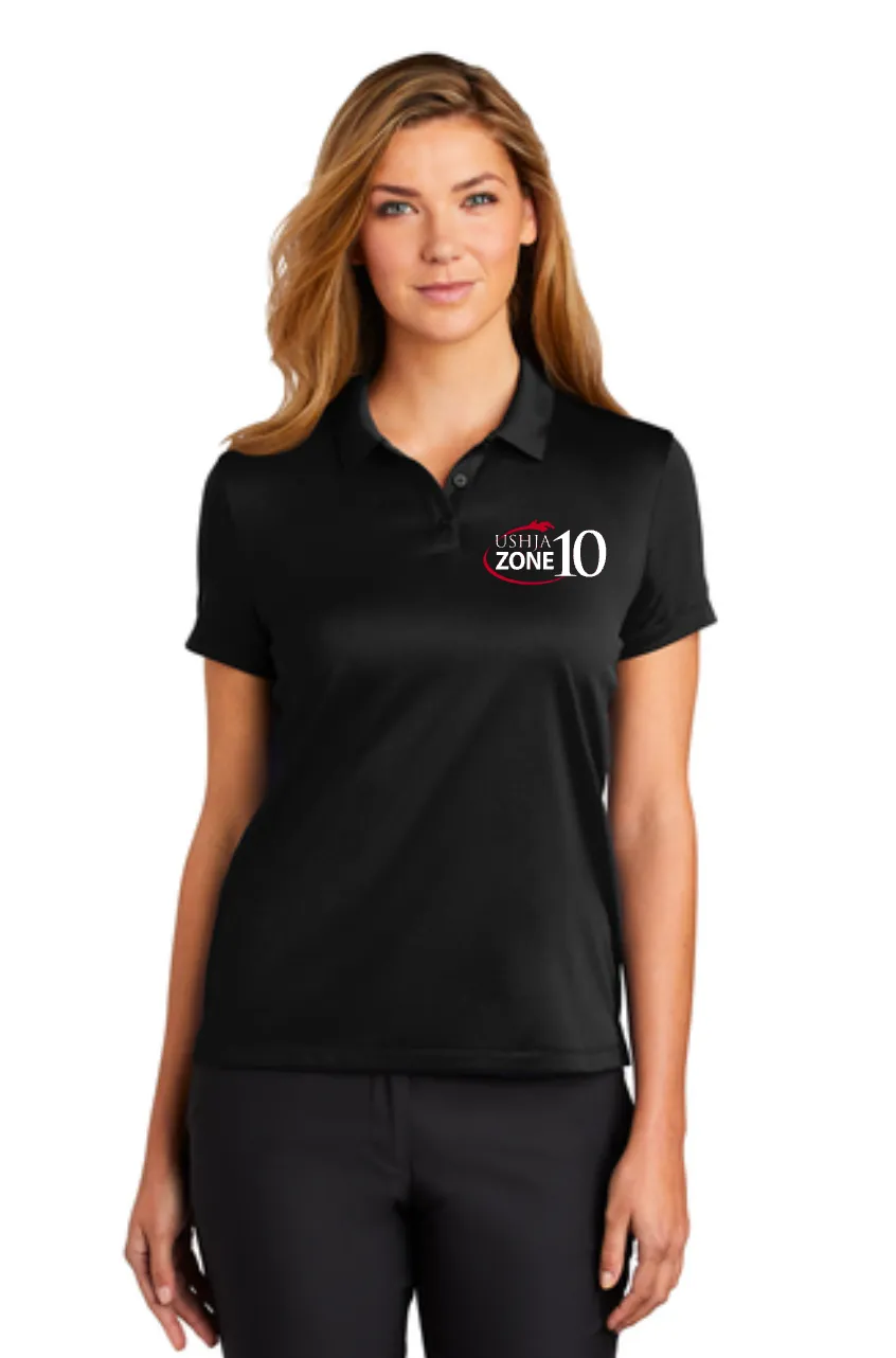 USHJA Zone - Nike Ladies Dry Essential Solid Polo