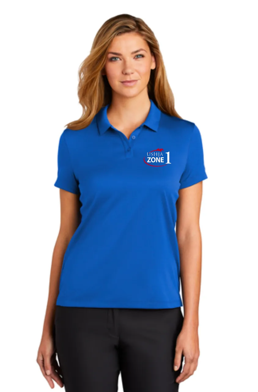 USHJA Zone - Nike Ladies Dry Essential Solid Polo