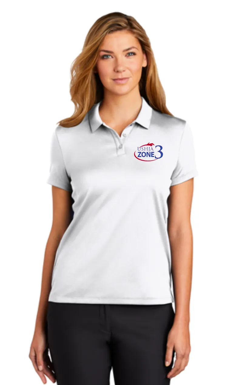 USHJA Zone - Nike Ladies Dry Essential Solid Polo