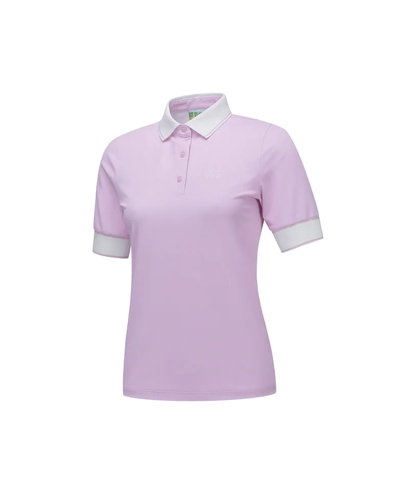 Vice Golf Atelier Women's Color Point T-Shirt - Pink