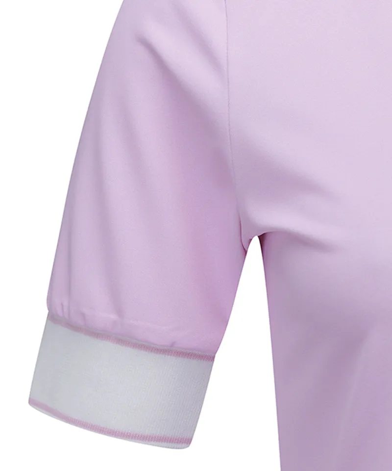Vice Golf Atelier Women's Color Point T-Shirt - Pink
