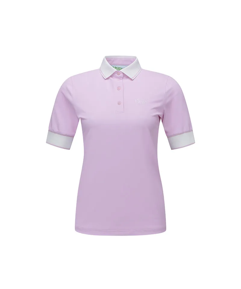 Vice Golf Atelier Women's Color Point T-Shirt - Pink