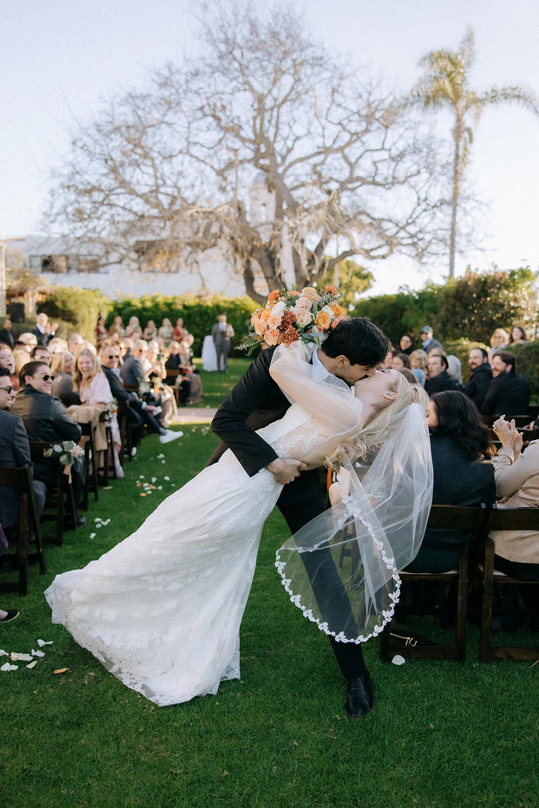 Vine & Leaf Fingertip Wedding Veil, Whimsical Bridal Veil