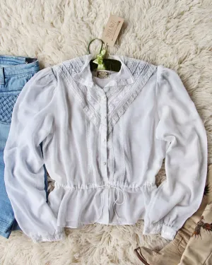 Vintage 70's Gunne Sax Romantic Blouse