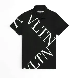 VLTN Black Polo Shirt