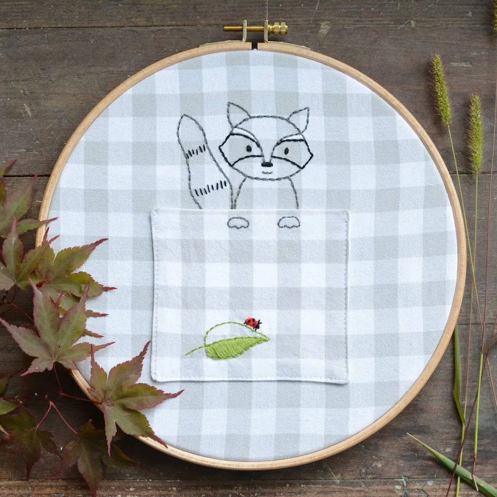 Woodland Friends Embroidery Pocket Patterns - BUNDLE
