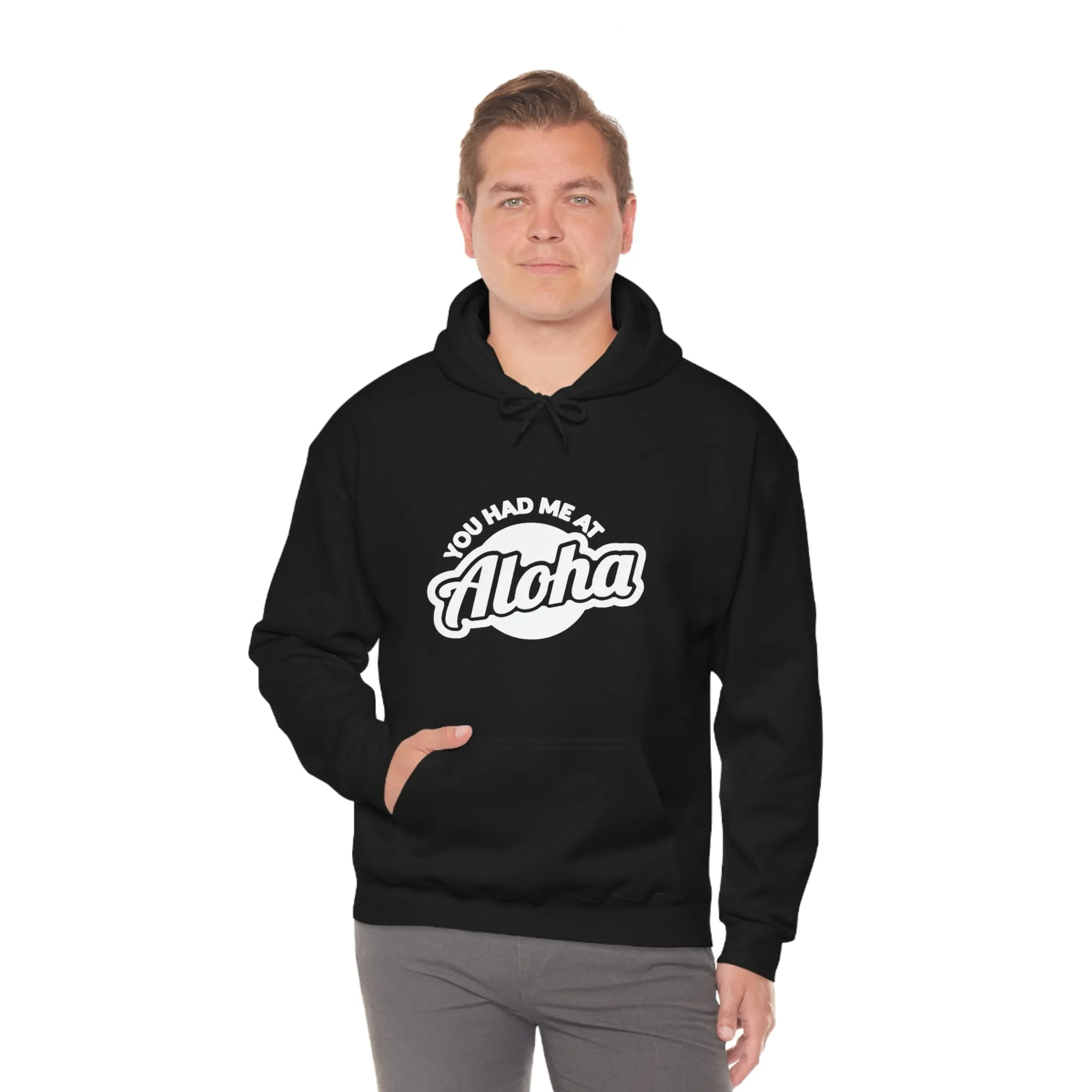 YOU HAD ME AT ALOHA SOFT STYLE HOODIE