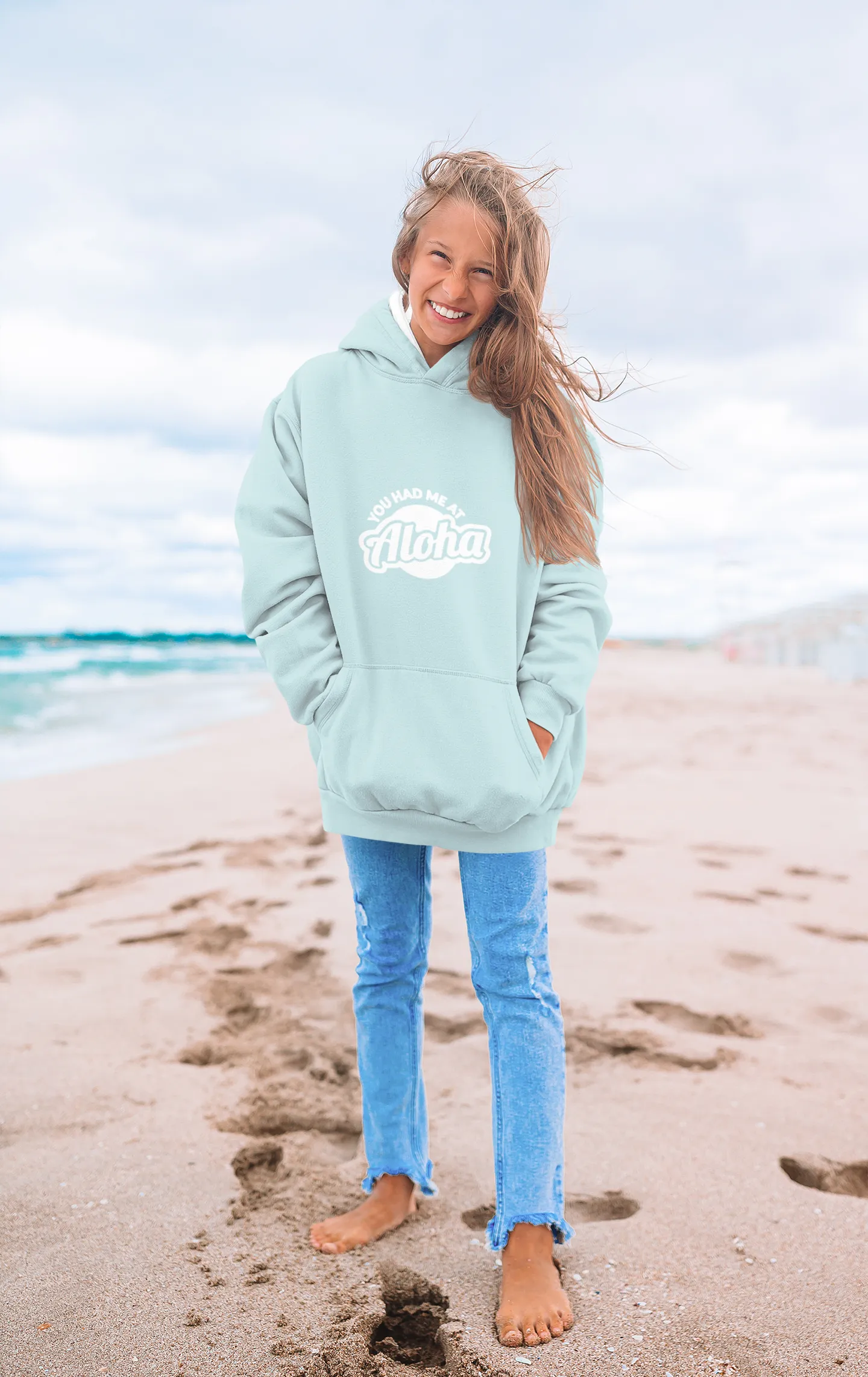 YOU HAD ME AT ALOHA SOFT STYLE HOODIE