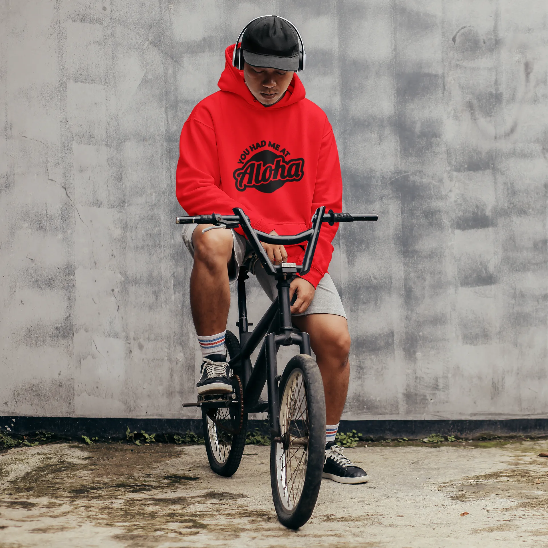 YOU HAD ME AT ALOHA SOFT STYLE HOODIE