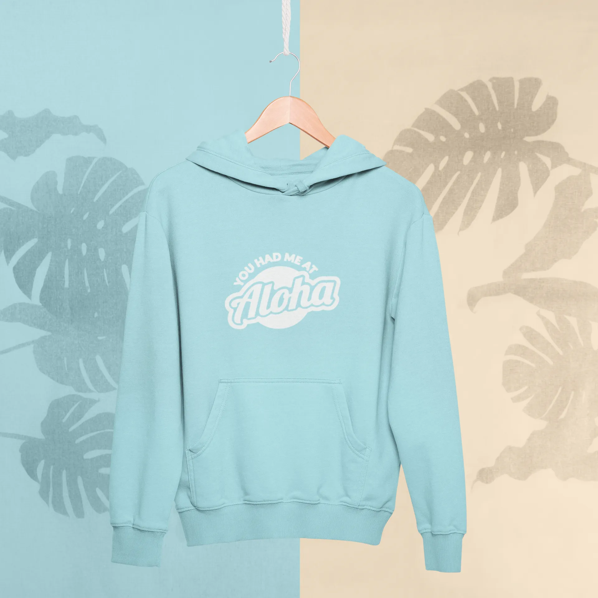 YOU HAD ME AT ALOHA SOFT STYLE HOODIE